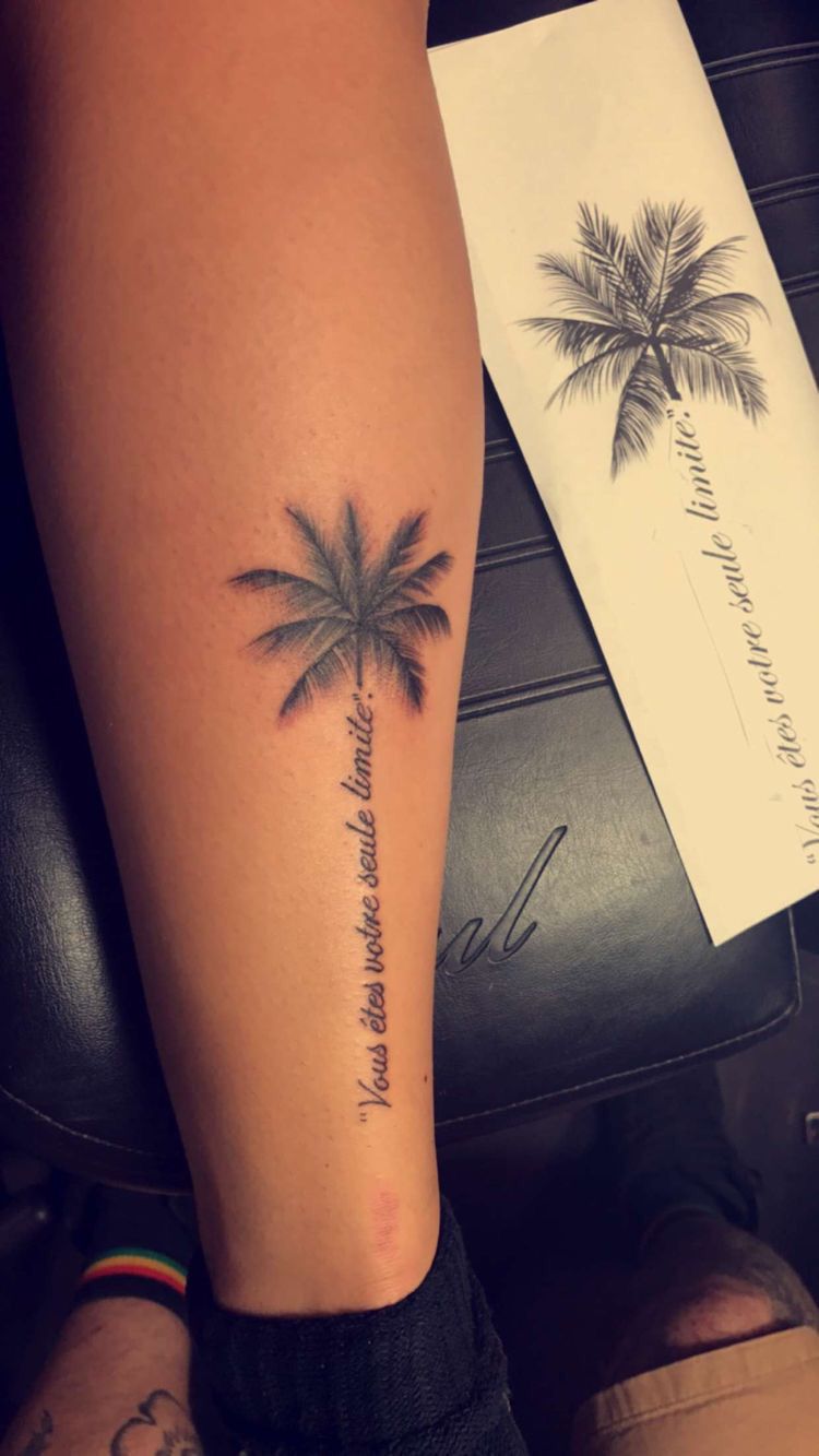 7 Stunning Palm Tree Tattoo Ideas for Women