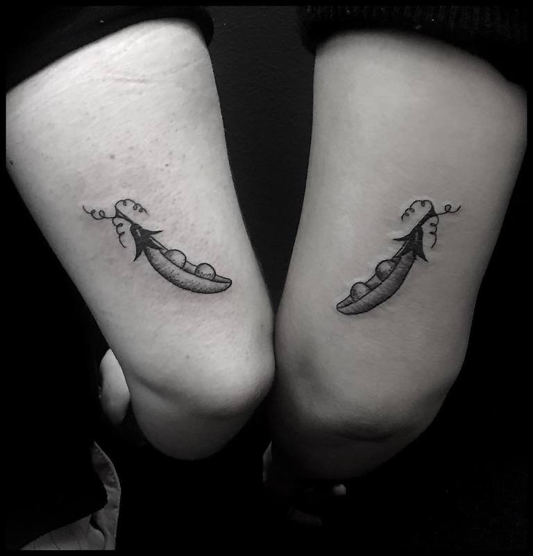 Peas In A Pod Tattoo Meaning and Styles