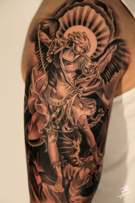 Pin By Bryan Amouyal On Tattoo Ideas With Images Tattoos Archangel