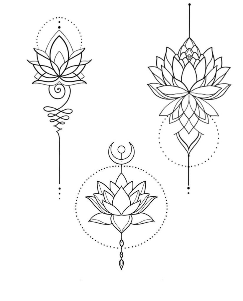 Pin By Daniel John On Threicae Lotus Tattoo Design Small Mandala