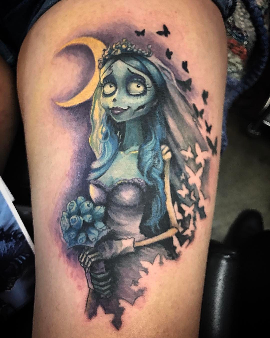 Pin By Jennifer Rust On Tattoos Corpse Bride Tattoo Brides With