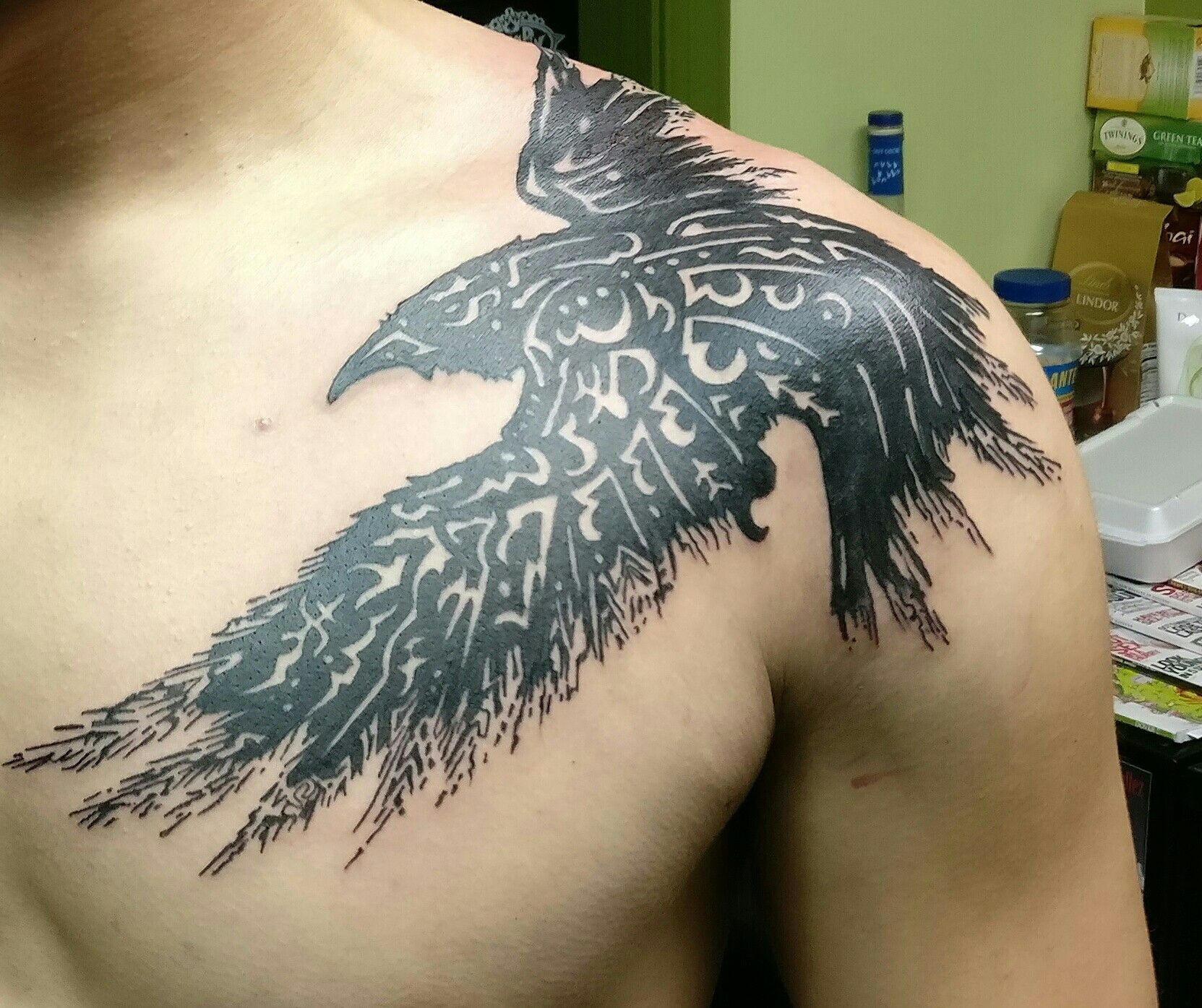 Pin By Meg Wings On Ink Viking Tattoos Raven Tattoo Tattoos