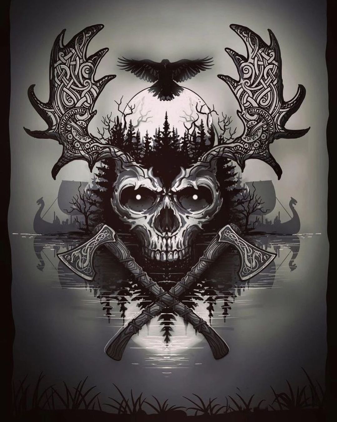 Pin By On Viking Tattoo Sleeve Viking Warrior