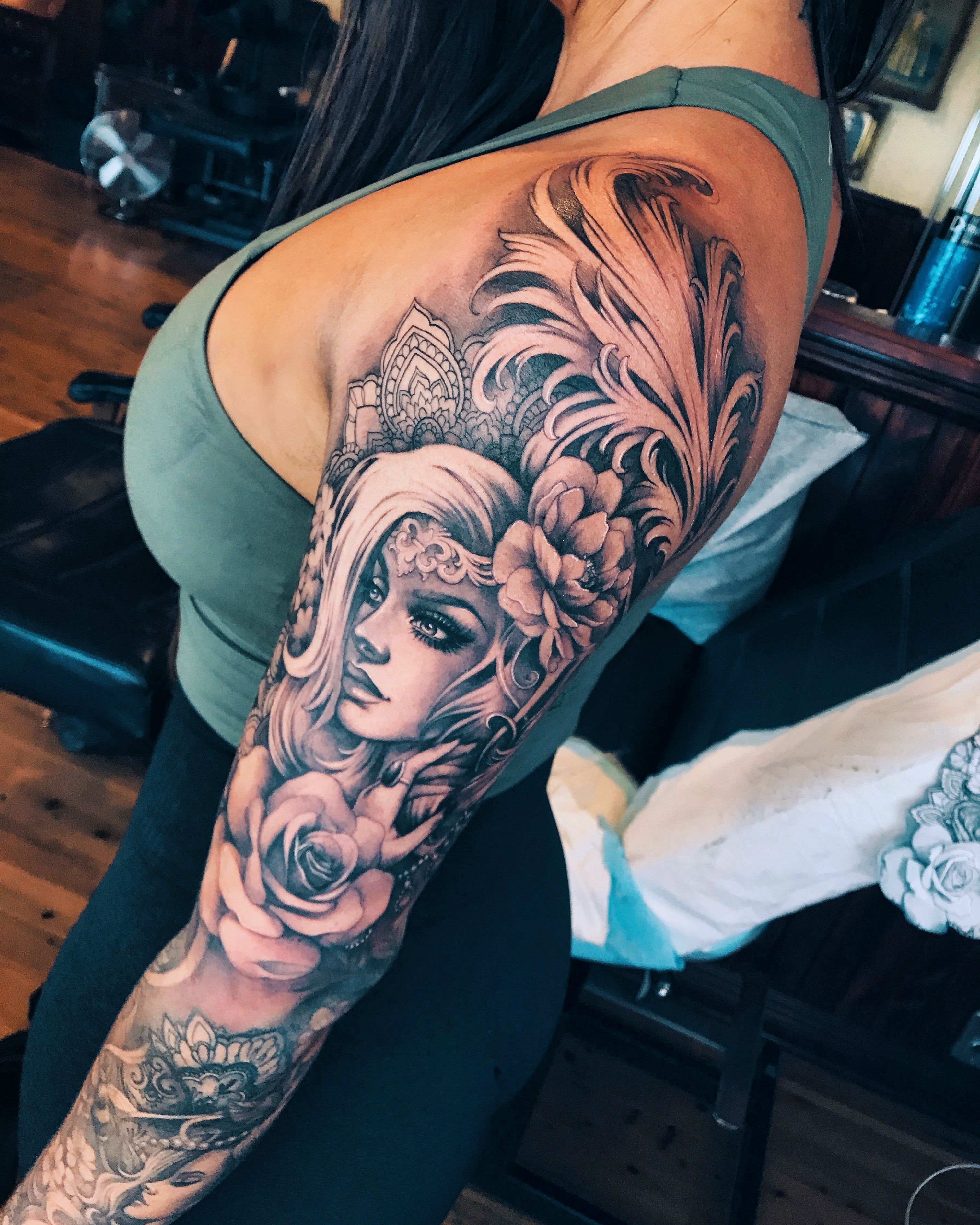 Pin On Tattoos For Women Half Sleeve