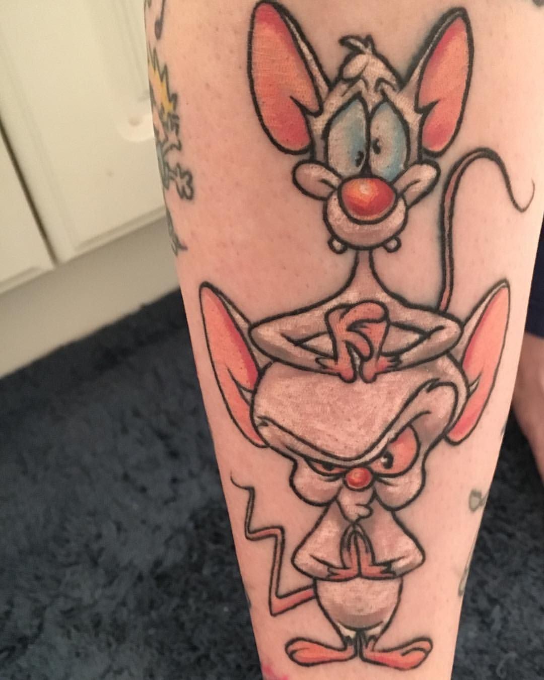 Pinky And The Brain Tattoo Ideas Photos