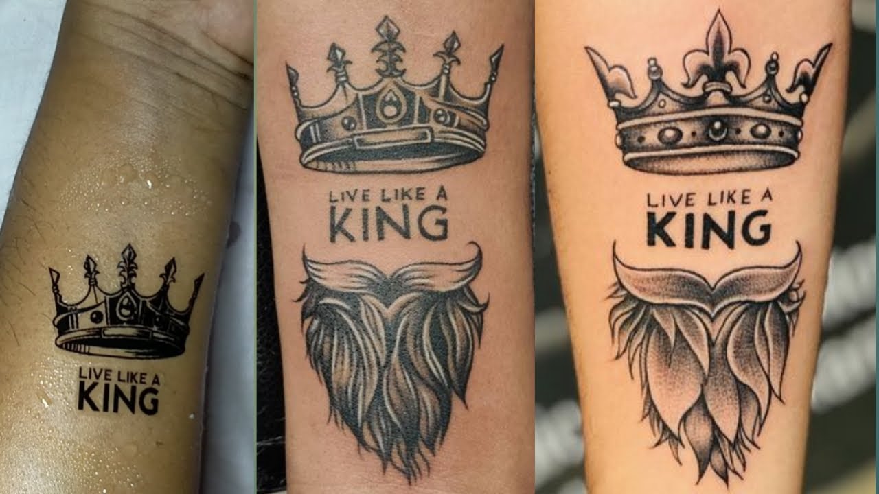 Powerful King Tattoo Designs For Strength And Authority 2023