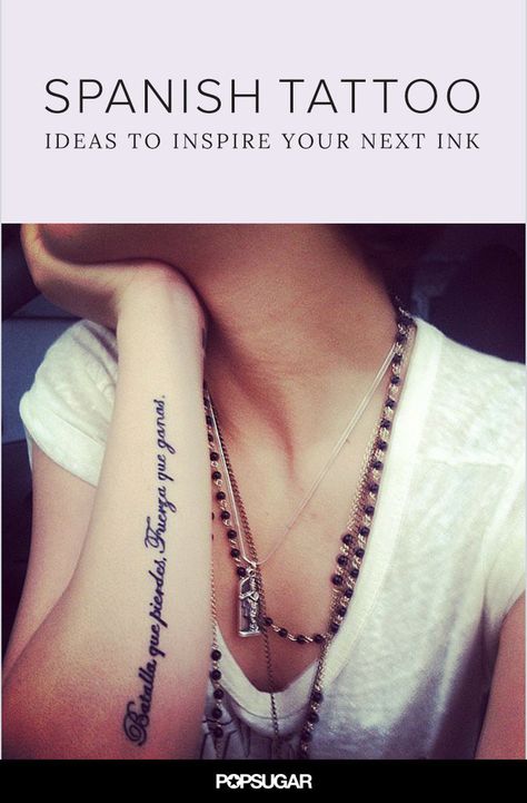 50 Inspirational Spanish Quotes for Tattoos