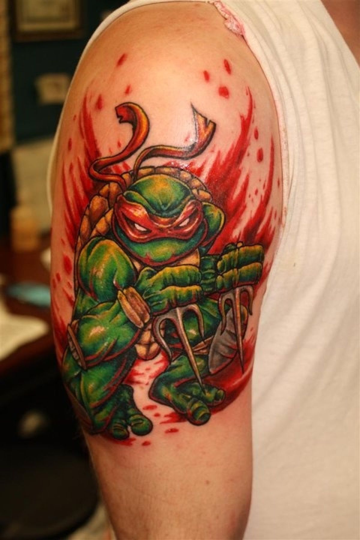 Raphael Ninja Turtle Tattoo