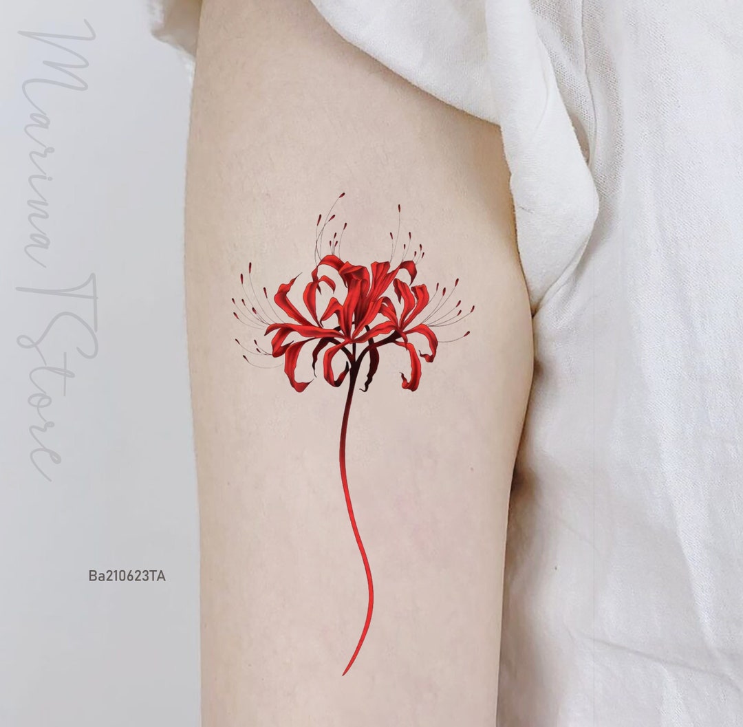 Red Spider Lily Tattoo Meaning A Symbol Of Strength 2023