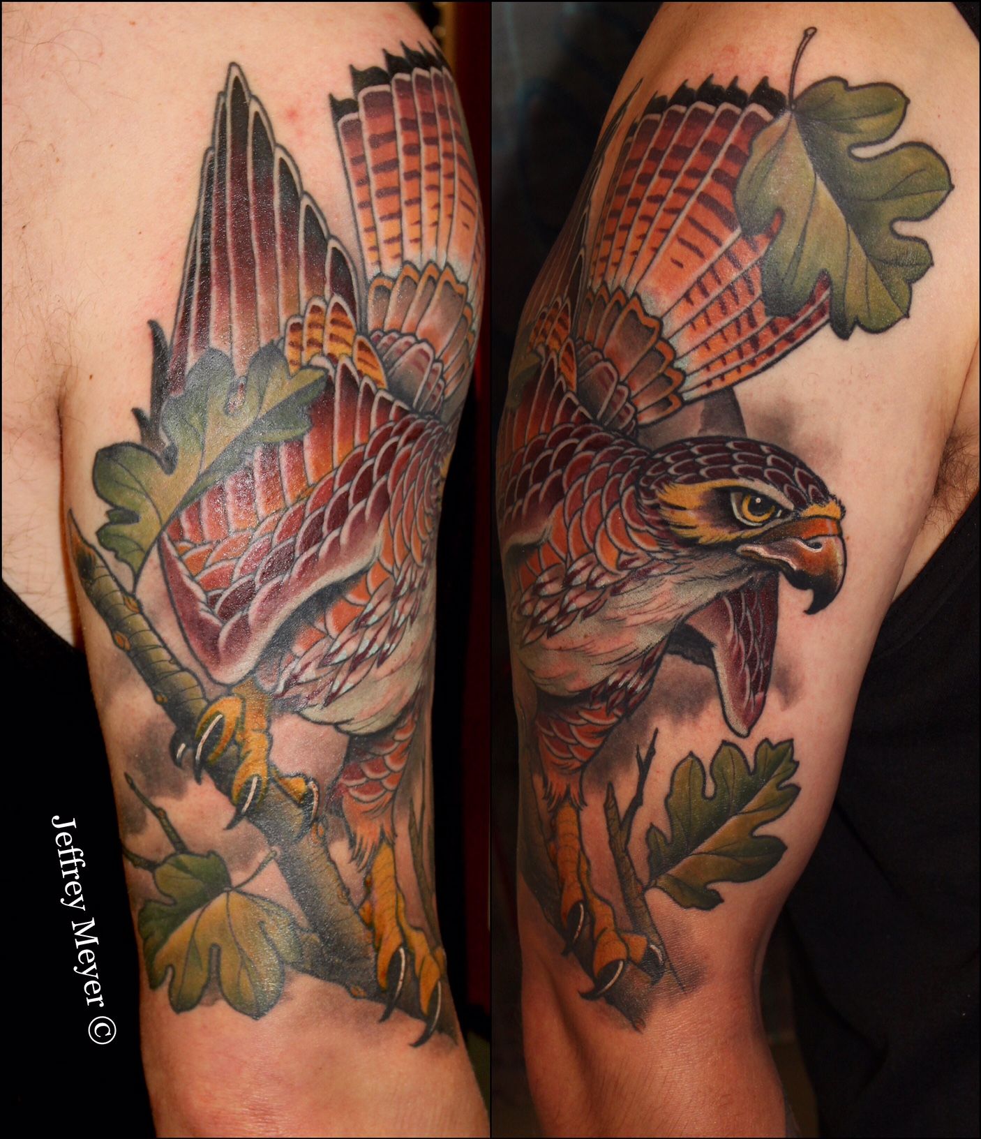 7 Stunning Red Tail Hawk Tattoo Designs to Inspire You