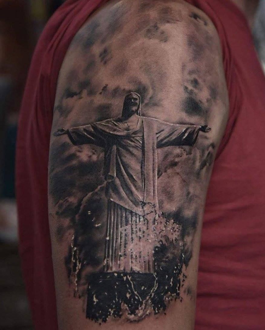 Redeemer Tattoo By Marius Limited Availability At New Testament Tattoo