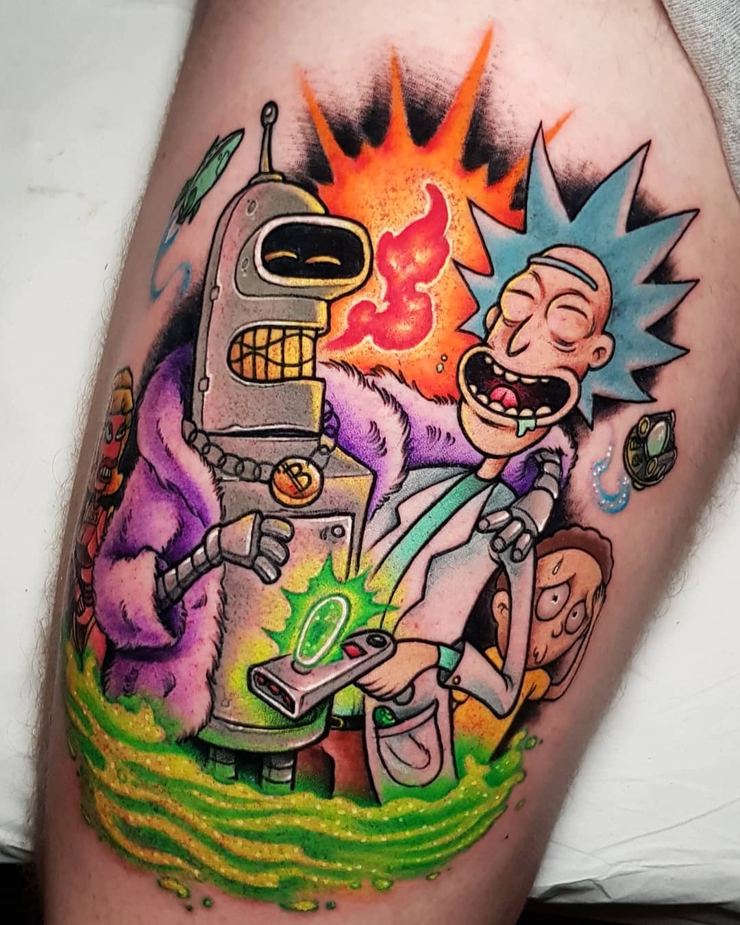 Rick and Morty Tattoo Ideas for Ultimate Fans