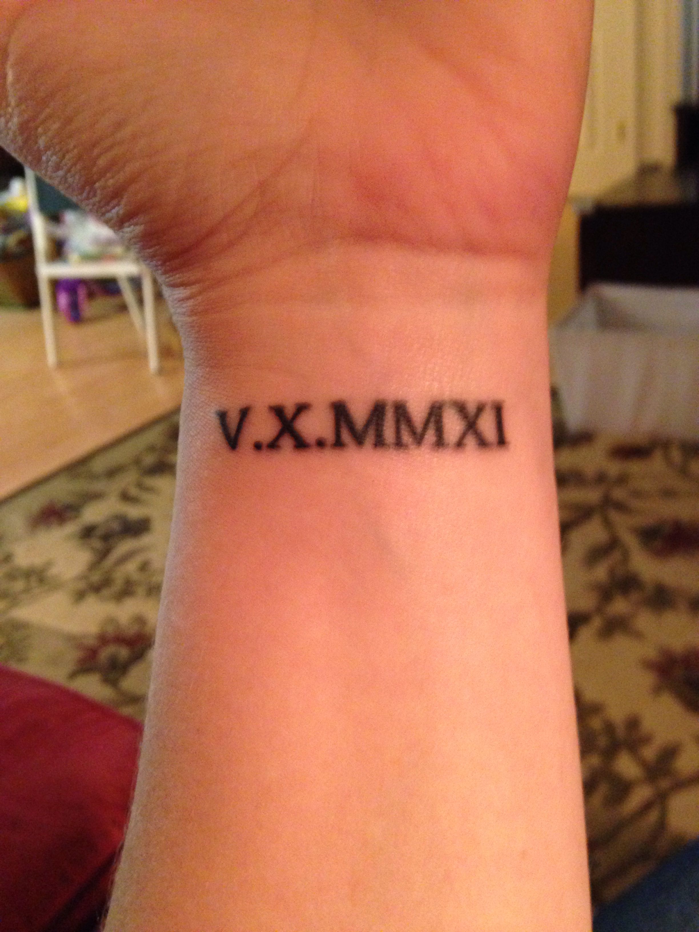 5 Stunning Roman Numeral Tattoo Ideas for Your Wrist