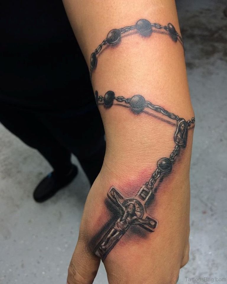 5 Stylish Rosary Tattoo Ideas for Men