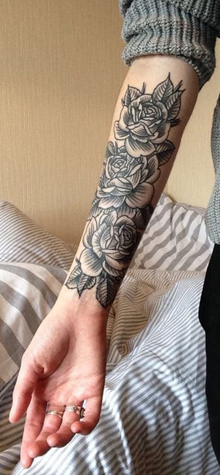 Rose Tattoo Lower Arm: Style Guide and Meaning