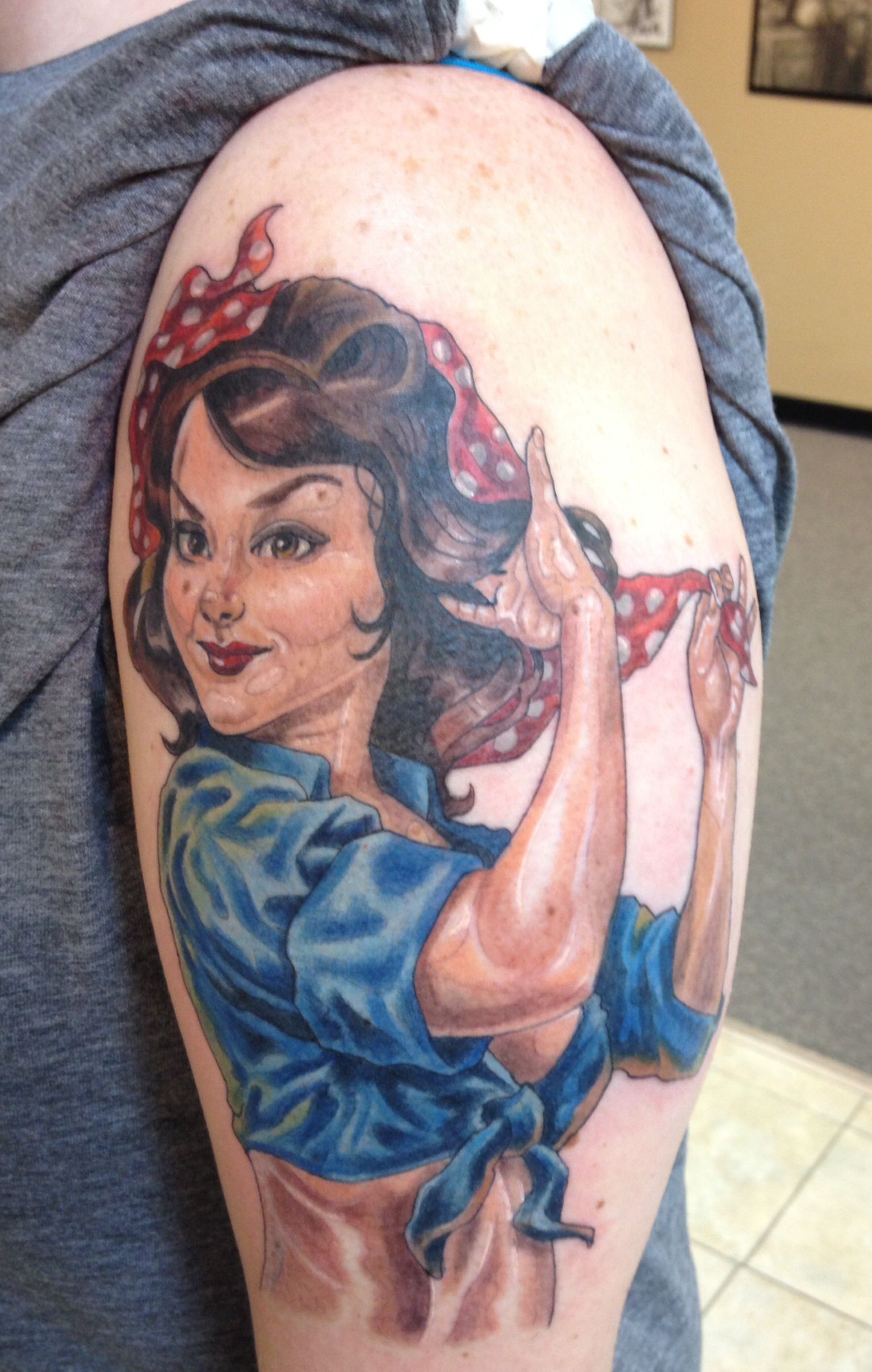 7 Iconic Rosie The Riveter Tattoo Ideas