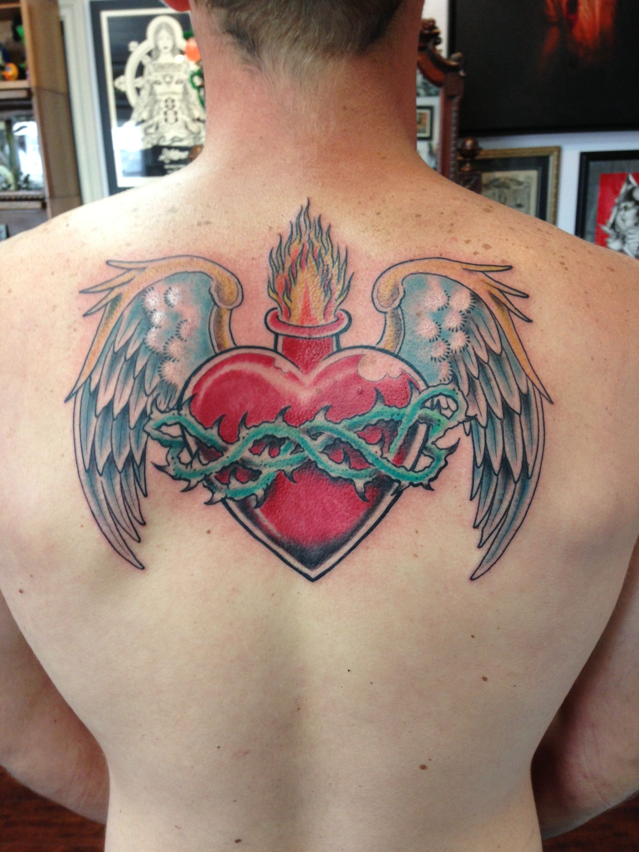 Sacred Heart Tattoos All Things Tattoo