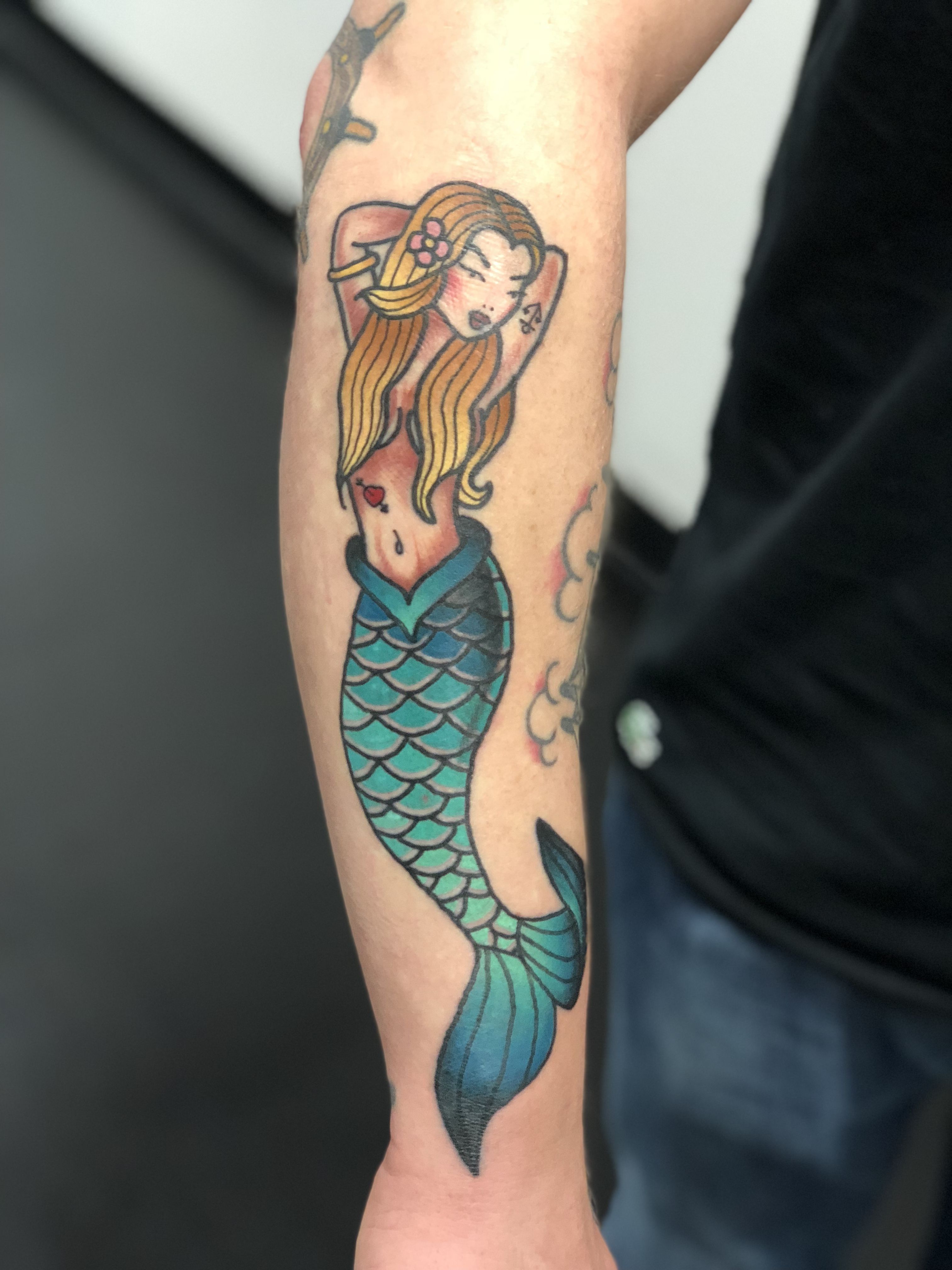 Sailor Jerry Mermaid Tattoo Designs Tatto For Newbie