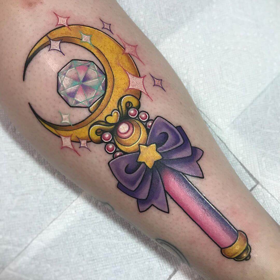 Sailor Moon Wand Tattoo Artofit