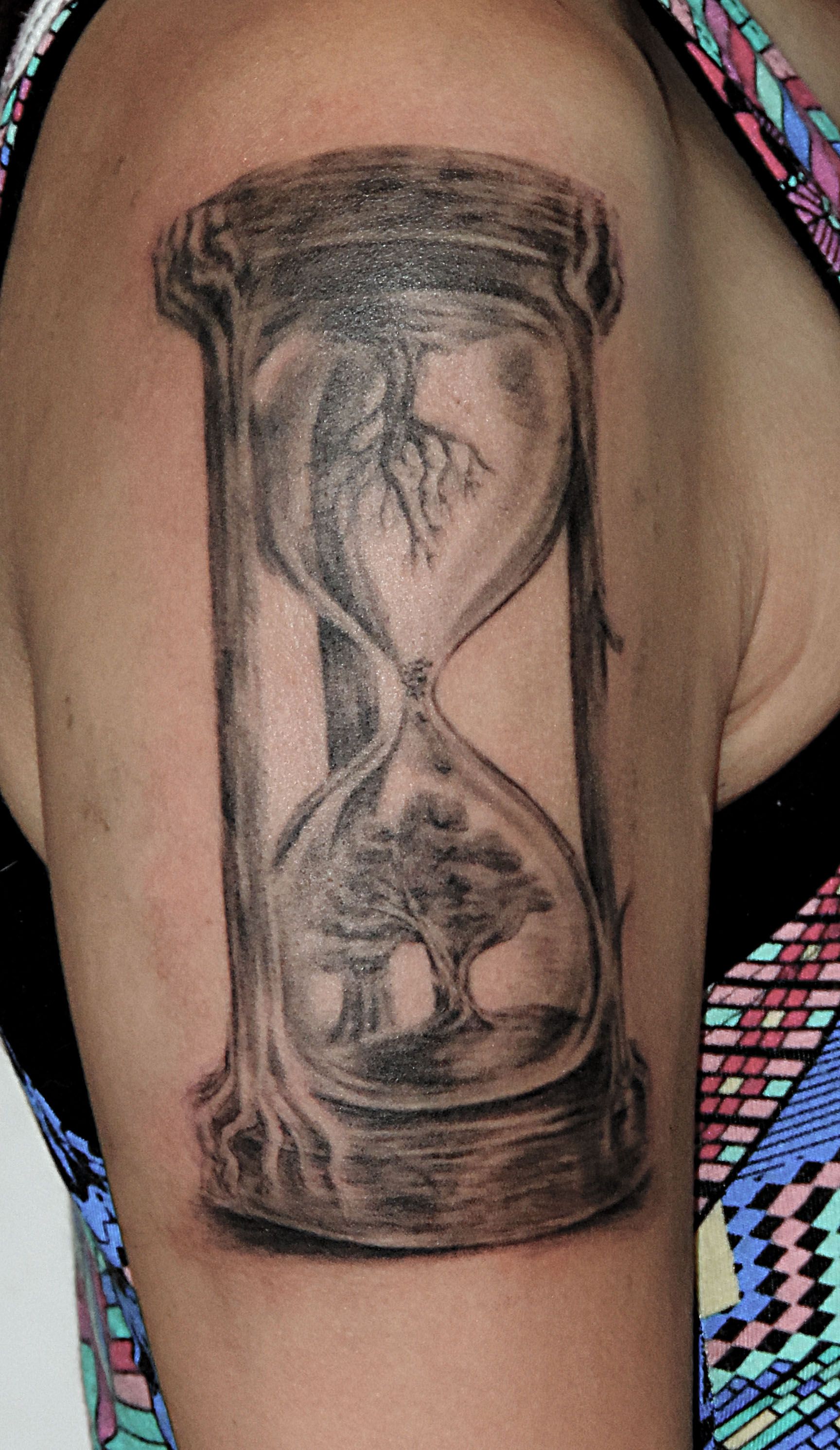 Sand Clock Tattoo Clock Tattoo Tattoos Ink Tattoo