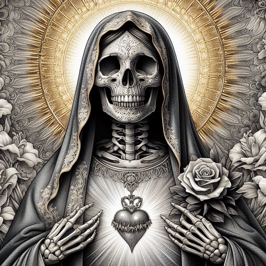 Santa Muerte Tattoos Deciphering The Mysterious Meanings