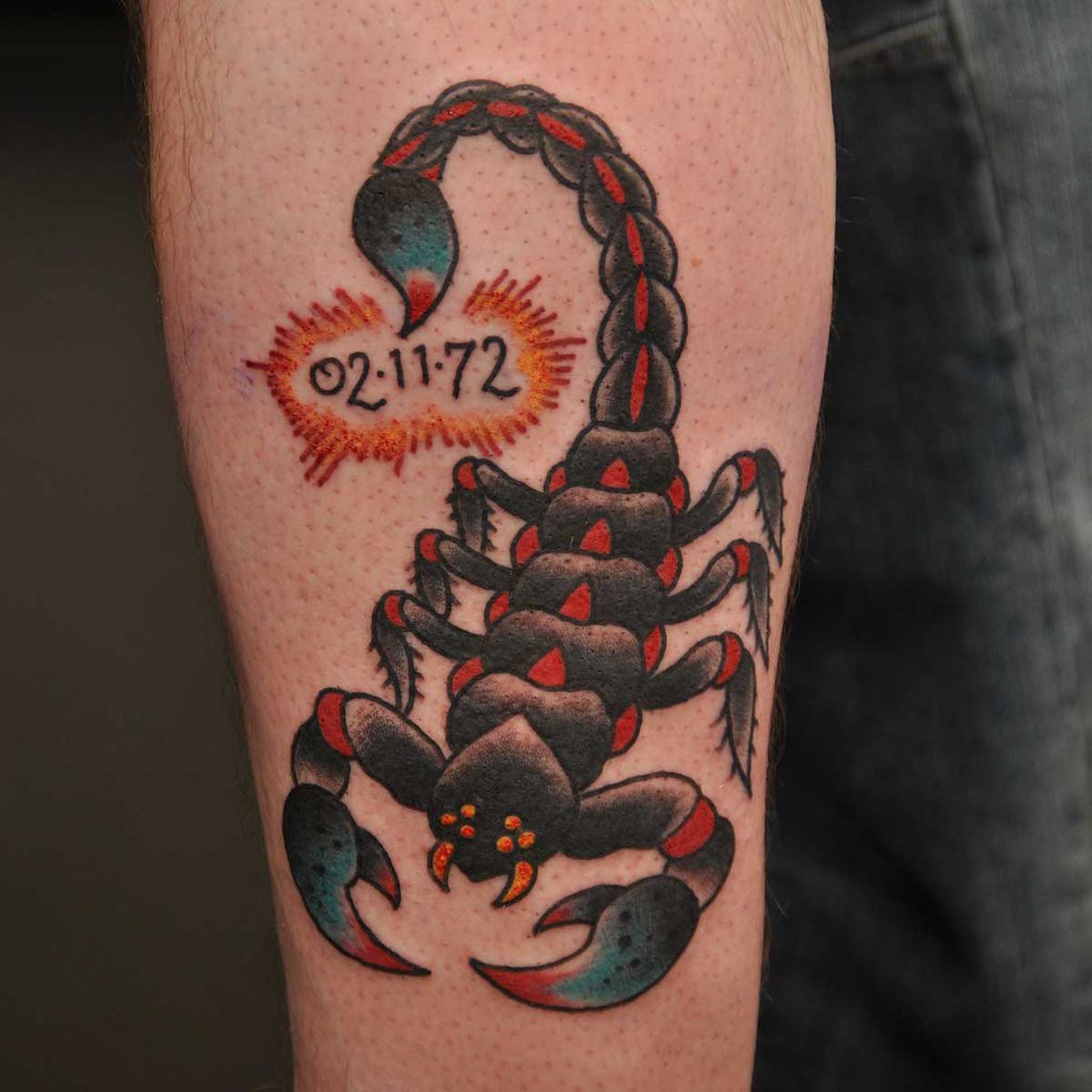 Scorpion Tattoo On Lower Back Tattoos Designs