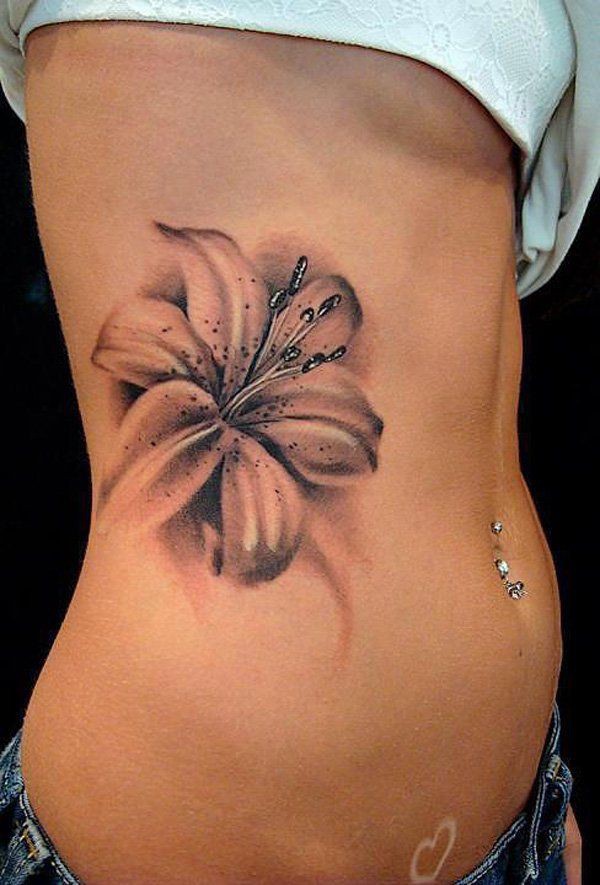 Share 75 Lily Flower Tattoo Design Latest In Coedo Com Vn