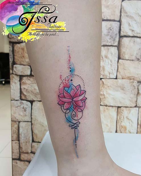 Share 75 Watercolor Lotus Flower Tattoo In Cdgdbentre