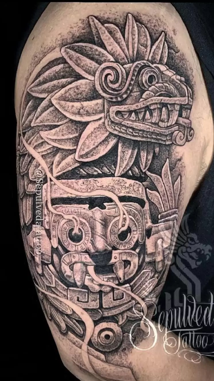 Share 79 Aztec God Of Life Tattoo Super Hot In Cdgdbentre