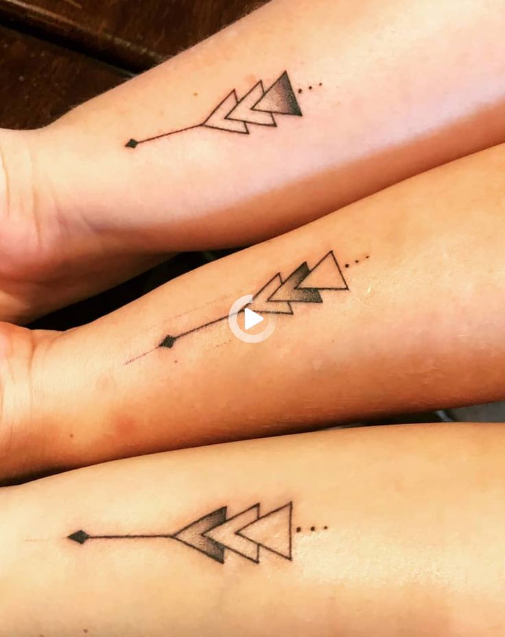 Sibling Tattoos We Love Because Family Is Forever Sibling Tattoos Triangle Tattoos Matching