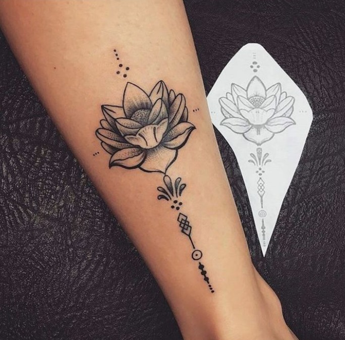 Significado Y Dise Os De Tatuajes De Flor De Loto Top 2018