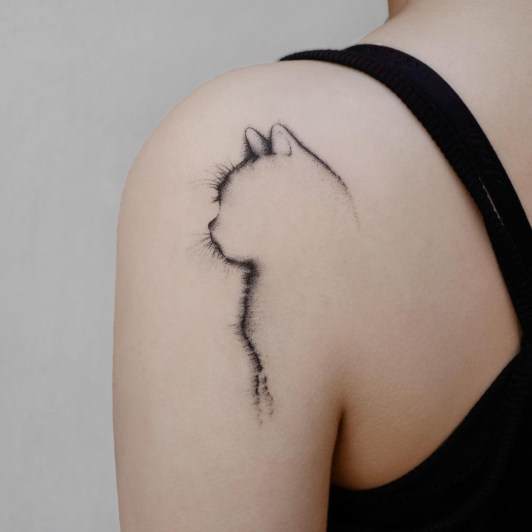 5 Reasons to Choose a Silhouette Black Cat Tattoo