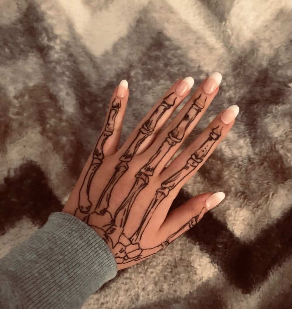 Skeleton Hand Tattoo Artofit