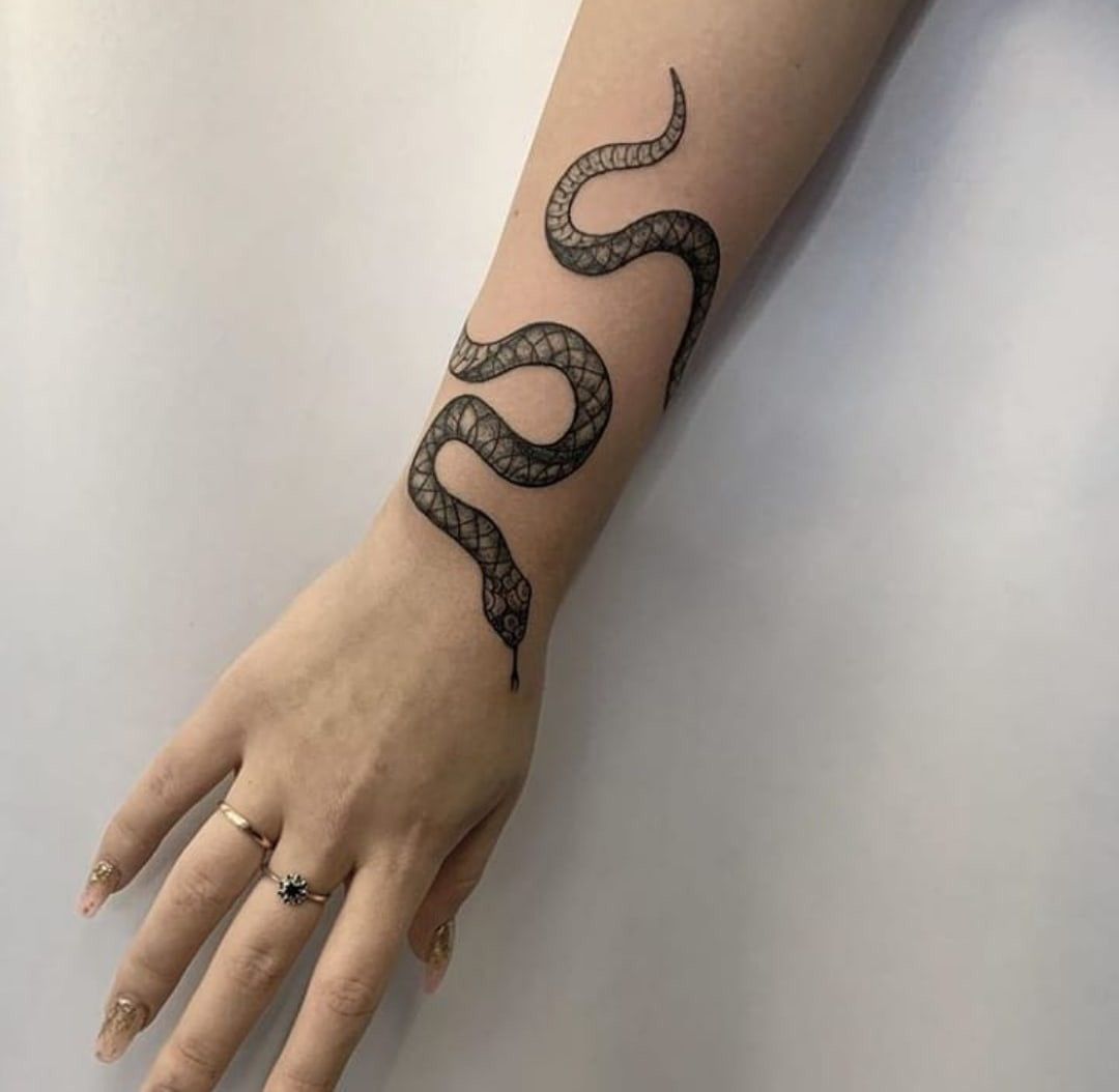 Snake Tattoo On Arm Meaning