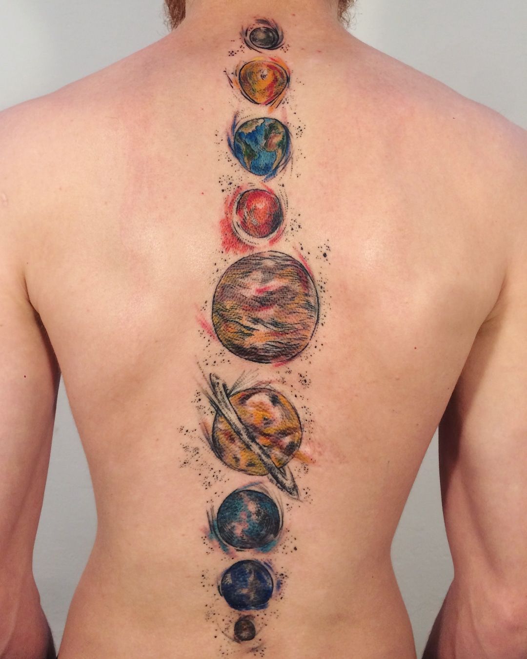 8 Solar System Tattoo Ideas You'll Love