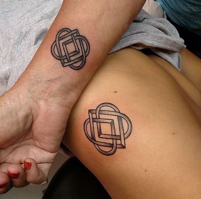 Son and Mother Matching Tattoo Ideas for 2023