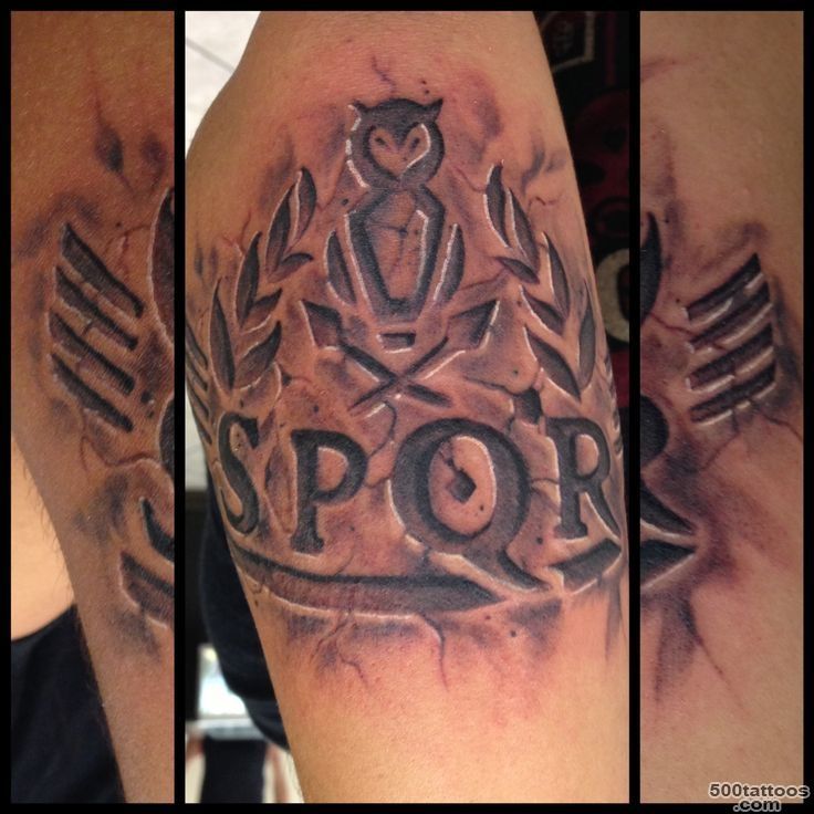 Spqr Tattoo Photo Num 19742 Spqr Tattoo Tattoo Designs Men Percy