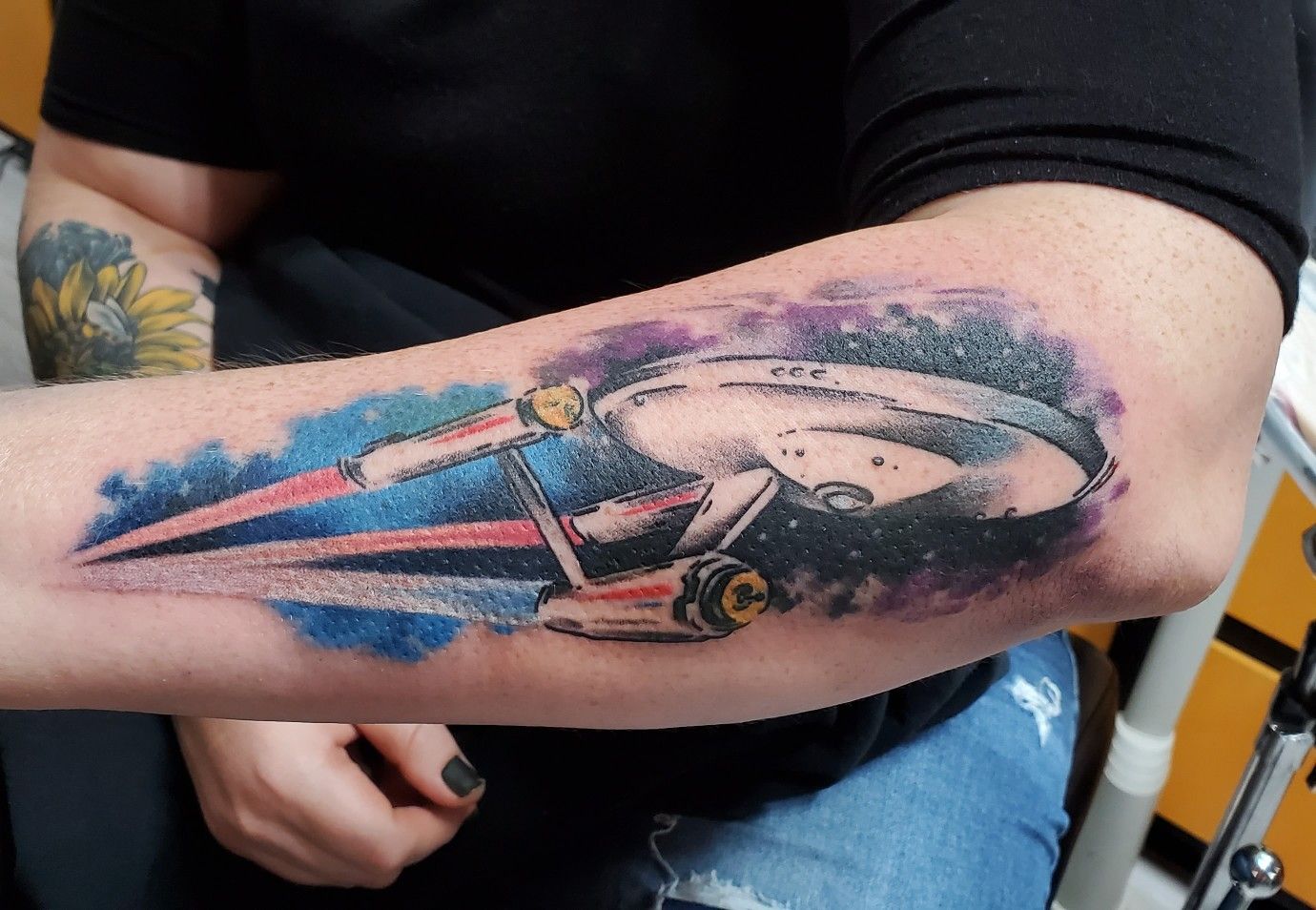 Star Trek Star Trek Tattoo Star Tattoos Back Tattoo