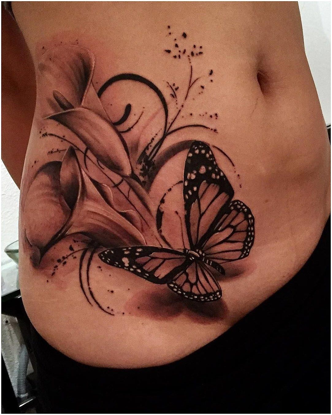 Stomach Tattoos For Women Photos Of Works By Pro Tattoo Artists