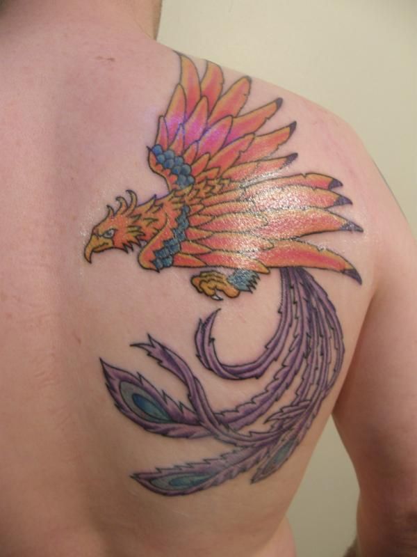 Symbolic Meanings Of Phoenix Tattoos For Men