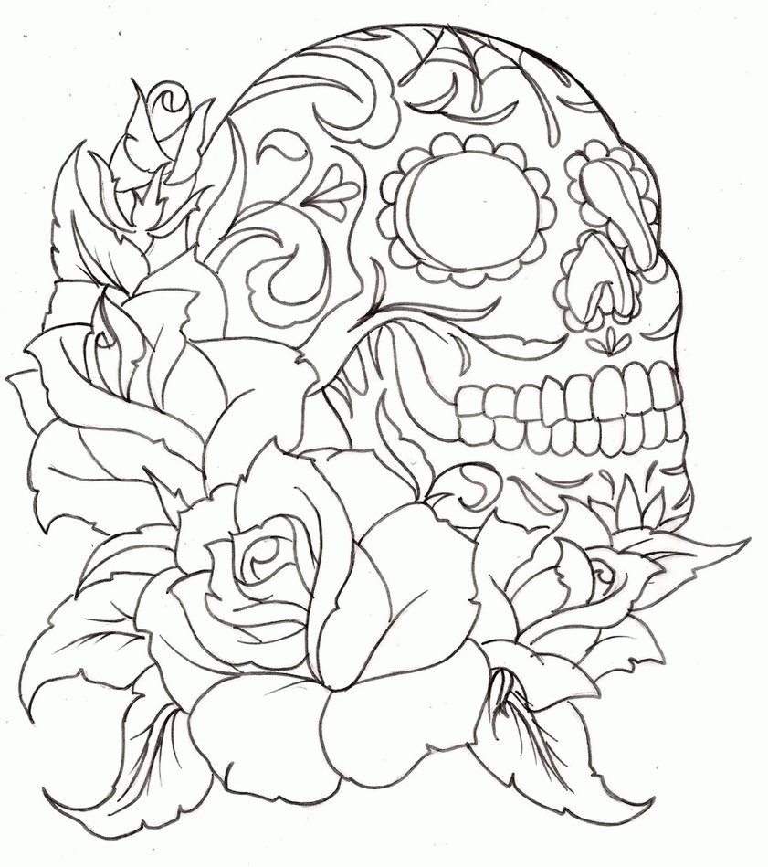 Tattoo Coloring Pages Printable