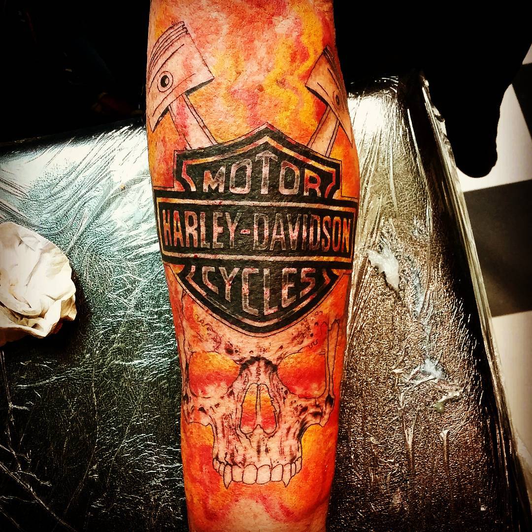 Tattoo Design Harley Davidson Tattoo