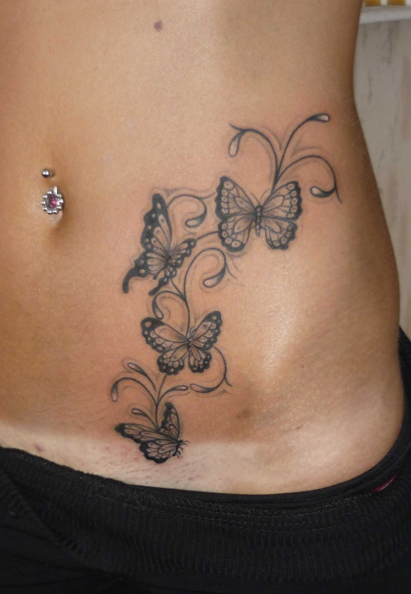 Tattoo Designs For Women Legs Butterfly Kingmeme