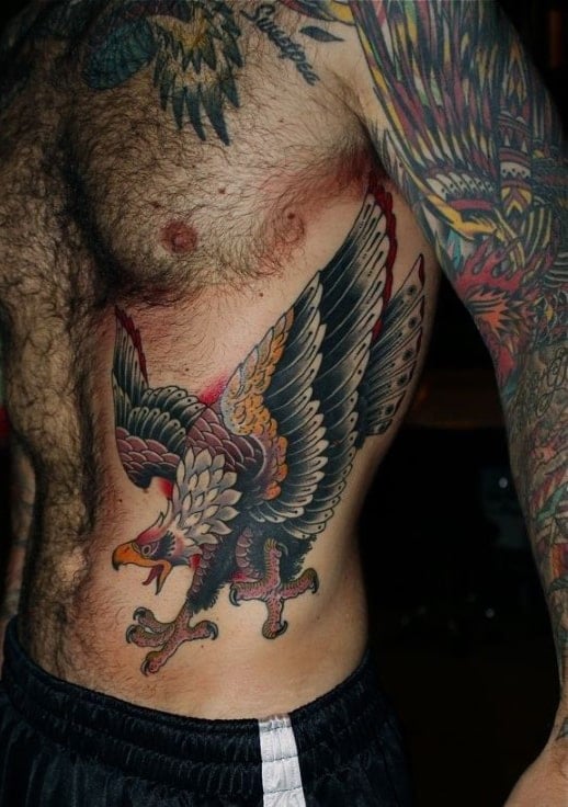 Tattoo For Men On Ribs