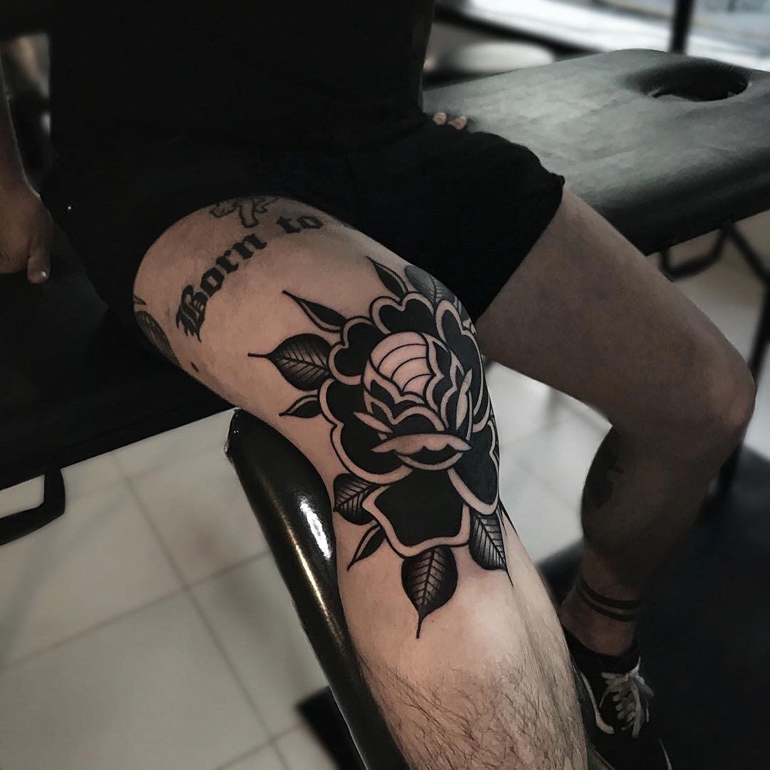 Tattoo Knee Tigh Tattoo Leg Tattoos Black Tattoos Girl Tattoos Japanese Flower Tattoo