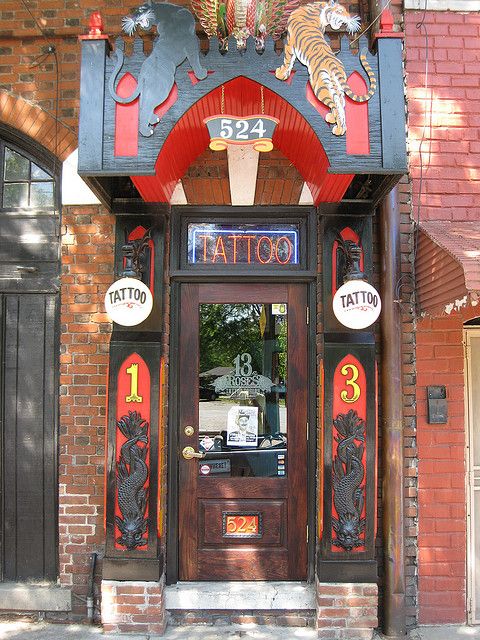 Tattoo Parlor East Atlanta Village Atlanta Georgia Storefront