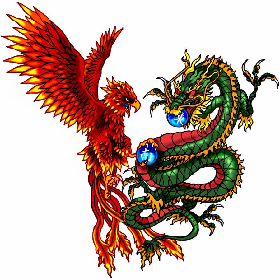 Phoenix and Dragon Tattoos: Symbolic Ink Ideas