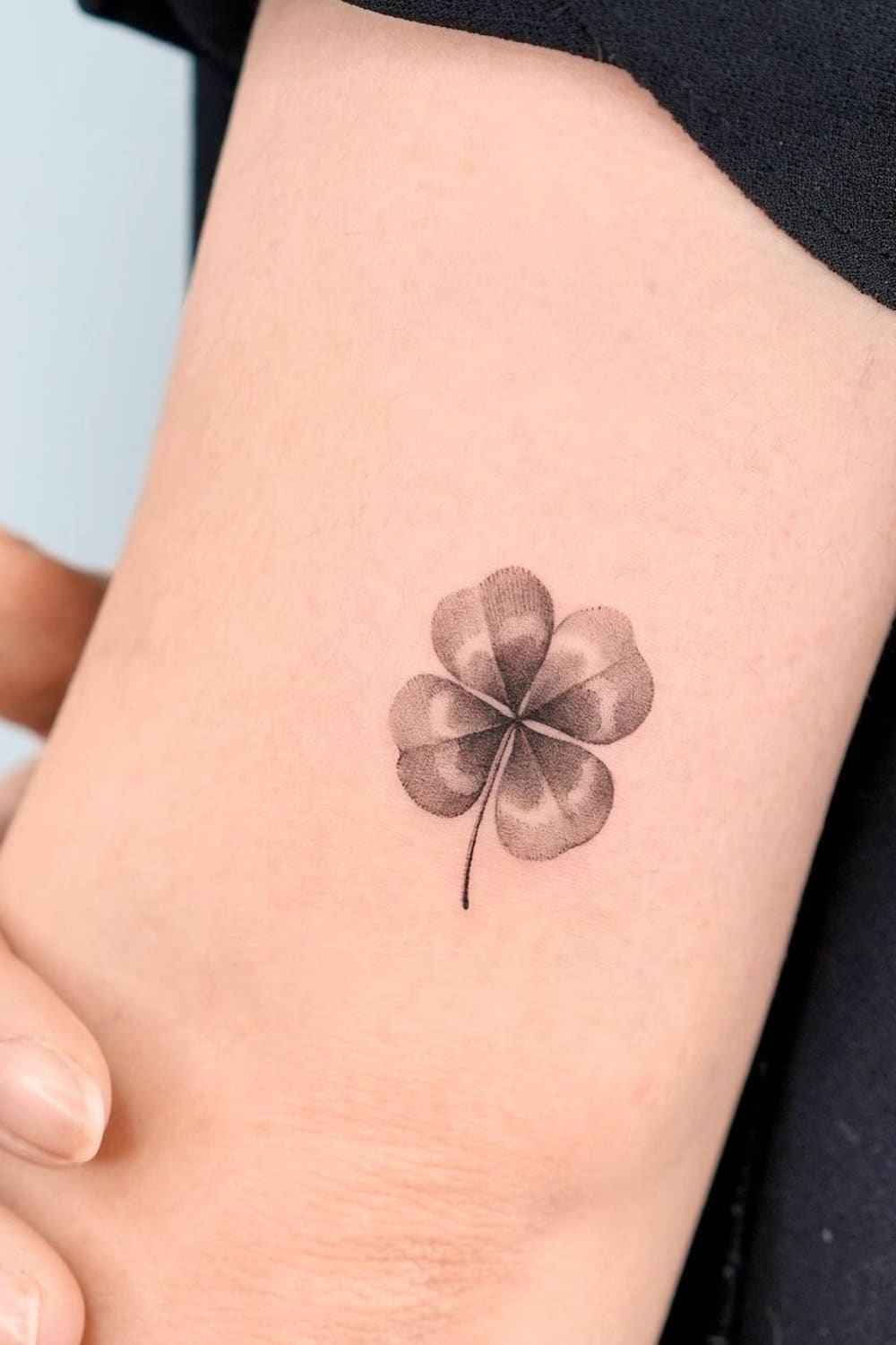 Tattoo Shamrock Motif Ideas Tattoo Designs Four Leaf Clover Tattoo