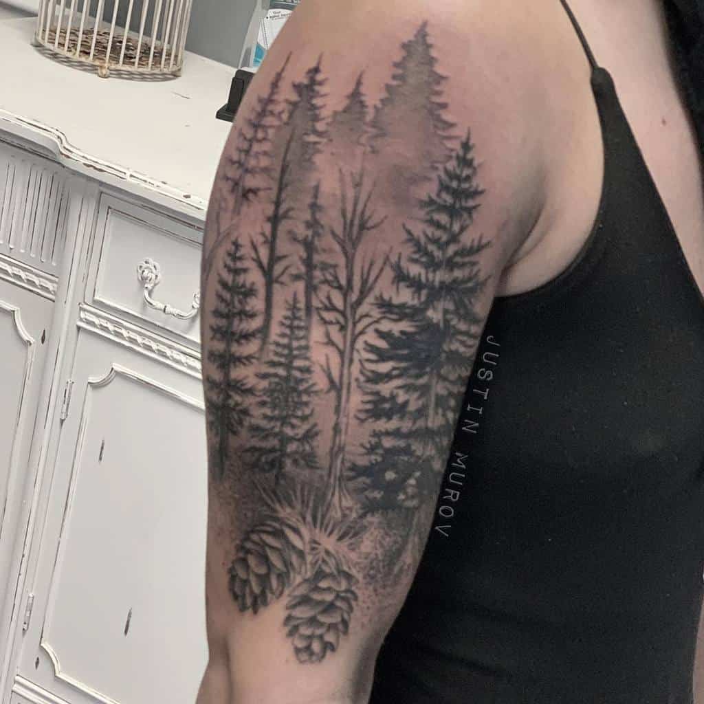 Tattoo Trees on Arm: Nature-Inspired Ink Ideas