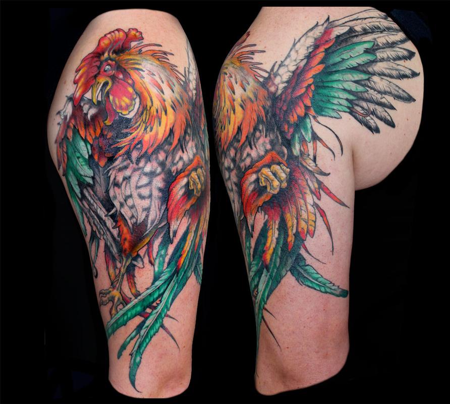 5 Stunning Tattoo Ideas for Fighting Roosters